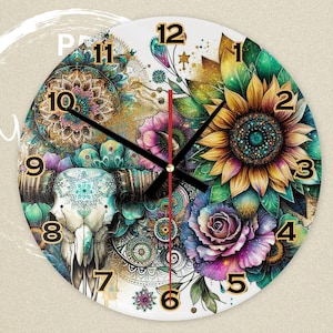Digital Clock PNG, Sublimation Design, Printable Wall Clock, Sublimation Clock png , Clock Template , Clock Design Sublimation PNG, Western