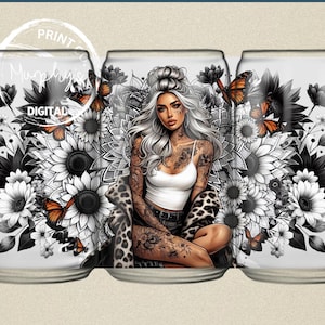 16oz beer can wrap, Sublimation design templates, 16oz png, Digital download. Clip art download, 16oz beer can  Libby can UV DTF Png Tumbler