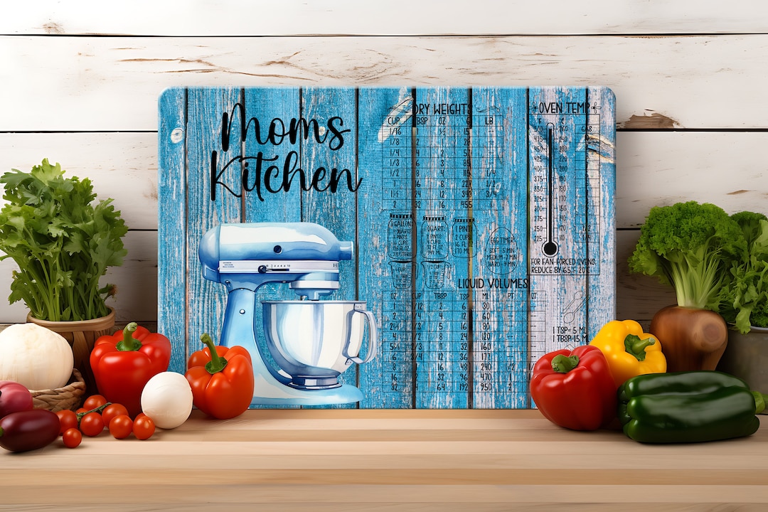 Mom #39 s Kitchen Cutting Board Design Download Watercolour Mixer Glass