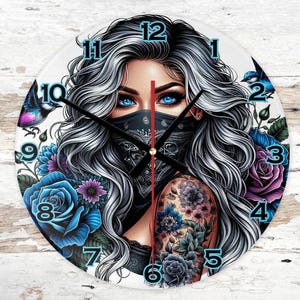 Digital Clock PNG, Sublimation Design, Printable Wall Clock, Sublimation Clock png , Clock Template , Clock Design Sublimation PNG, Tattoo