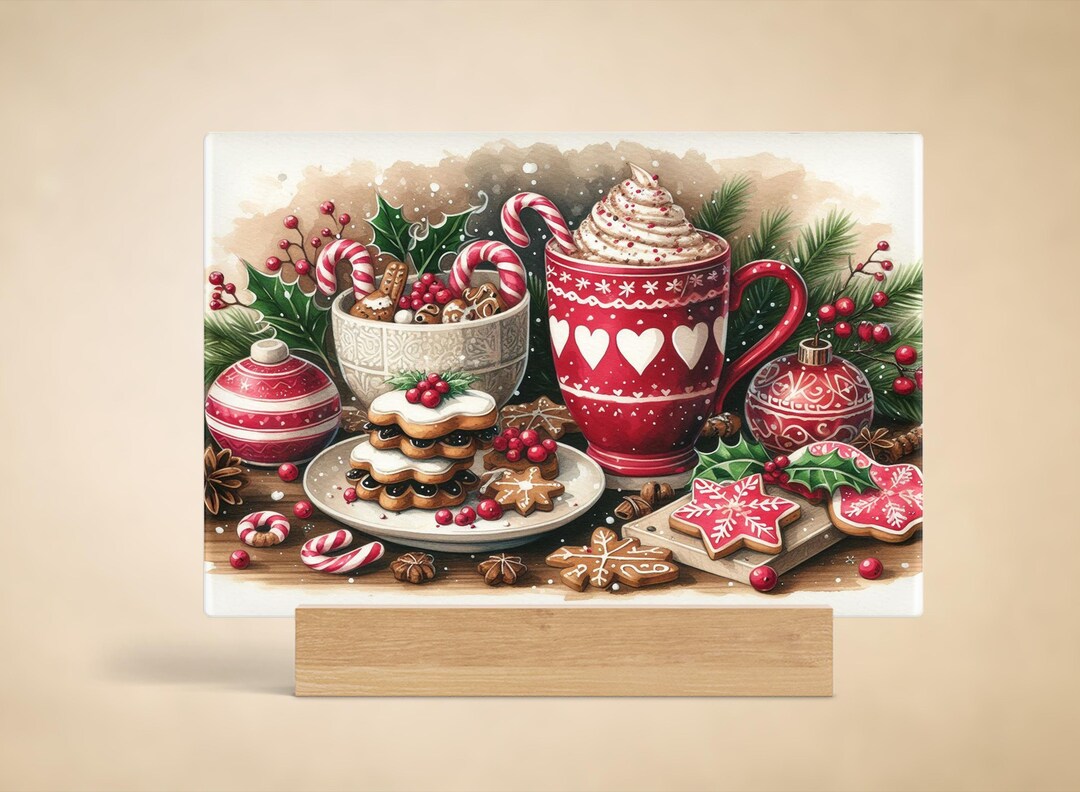 Christmas Cutting Board Design Download, Snowman Glass Cutting Board ...