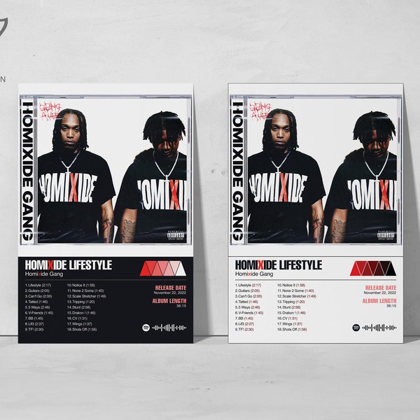 Homixide Gang Merch Etsy UK