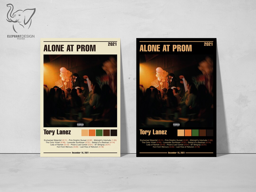 Alone at Prom Album Poster Tory Lanez Album Poster Wall - Etsy