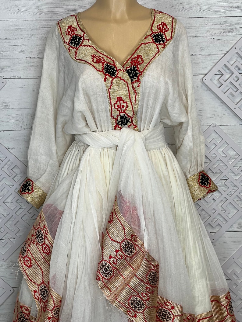 New Beautiful Ethiopian and Eritrean Traditional Dresskamis Zuria - Etsy