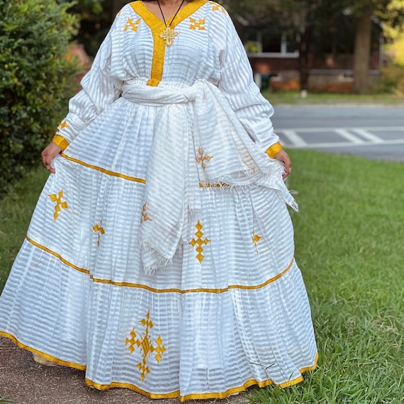 New ethiopian traditional dress online