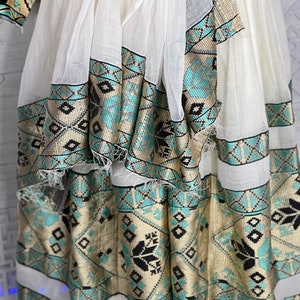 New Ethiopian and Eritrean traditional dress|kamis|