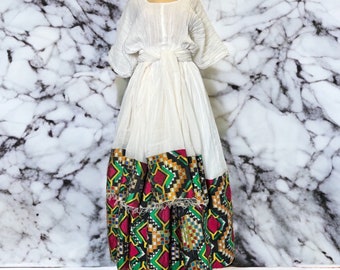 Elegant Habeshan Dress |Ethiopian Traditional Dress|Eritrean Dress|Habesha Kemis|Zuria|Habesha Chiffon|Kemis