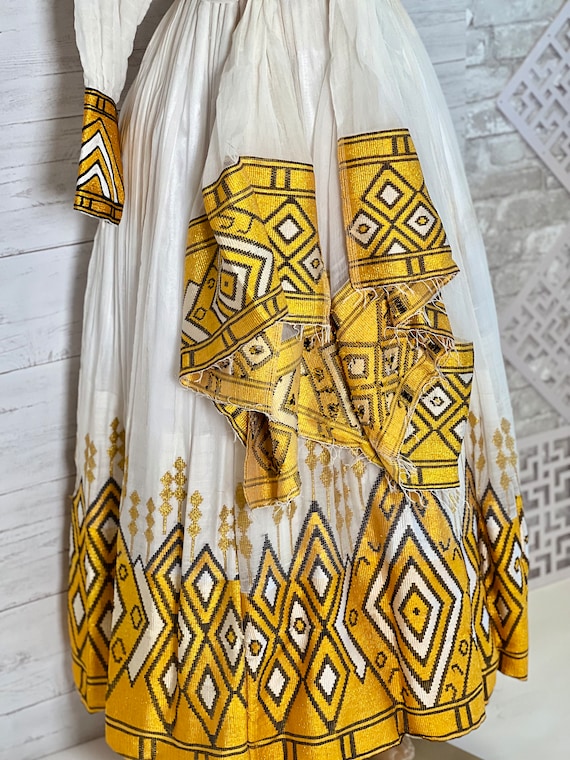 Ethiopian Traditional Dress|Eritrean Dress|Habesha Kemis|Zuria|Habesha Chiffon|Kemis|