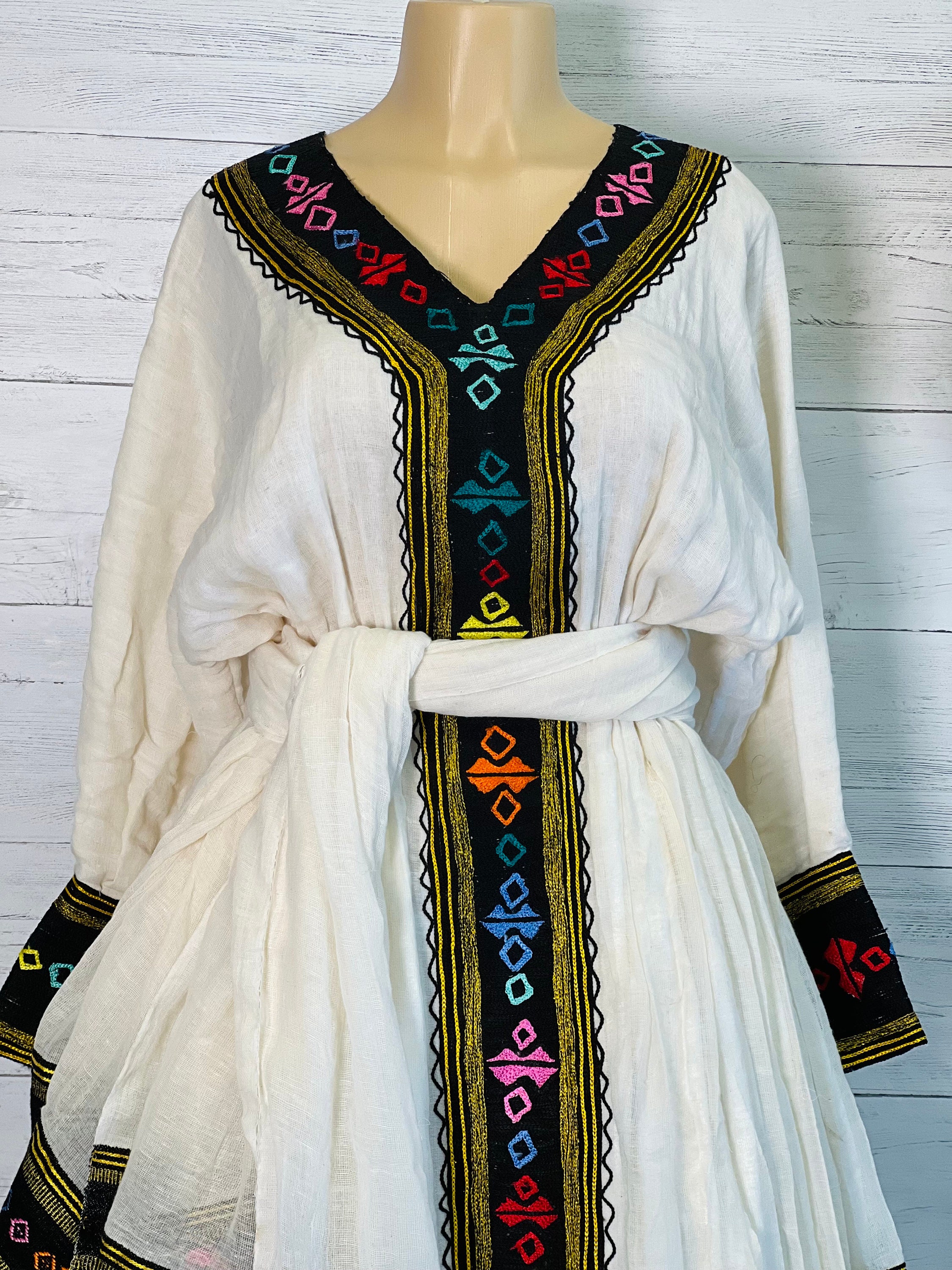 New Ethiopian & Eritrean Dress የሐበሻ የሐገር ባህል ልብስ habesha ...