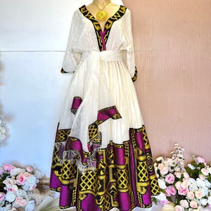 Buy Ethiopian dress| Eritrean dress |kamis|zurua|habsha dress