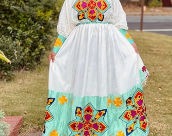 Ethiopian & Eritrean Traditional dress |Hahilwe Kemis |የሐበሻ የሐገር ባህል ልብስ|Ethiopian new year dress |Habesha Kemis|Zuria|
