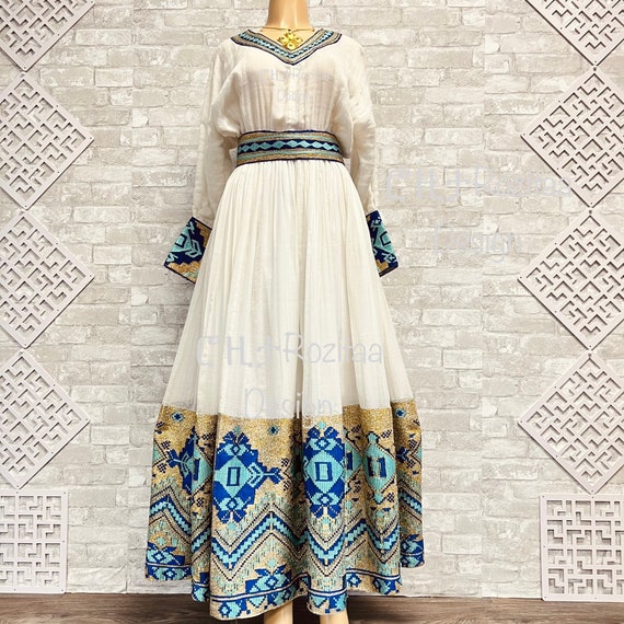 Ethiopian & Eritrean Traditional Dress |Hahilwe KemiS |   |Ethiopian Traditional Dress|Habesha Kemis|Zuria|