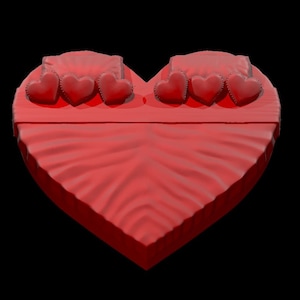 Spinning Heart Shaped Bed Mimic | DND | Pathfinder | TTRPG