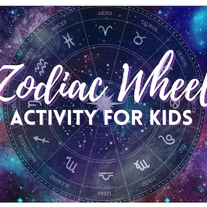 Zodiac Wheel Activity For Kids