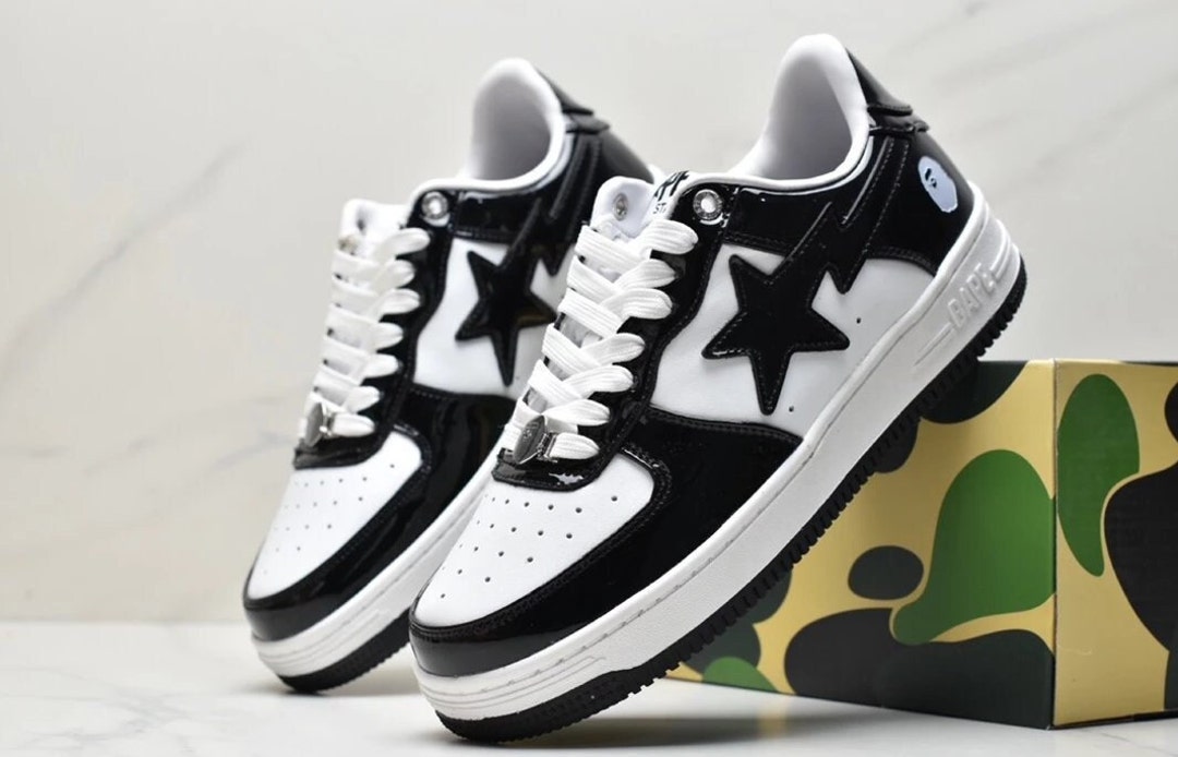 High Qualtiy Bapesta Shoe Panda Bape Womens Shoes Mens Shoes - Etsy Canada