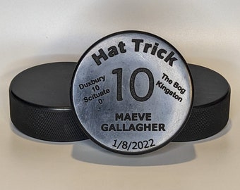 Hat Trick Puck