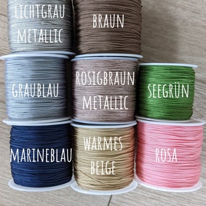 Mitwachsendes Makramee Namensarmband /Babyarmband/ Neugeborenenarmband / handgeknüpft / Geburtsgeschenk / personalisierbar bild 3