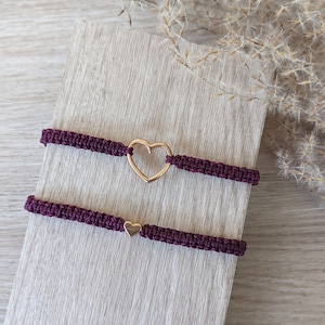 Mother-daughter bracelet / mother-child bracelet / father-child bracelet / love / heart / parental love / mother's love / father's love