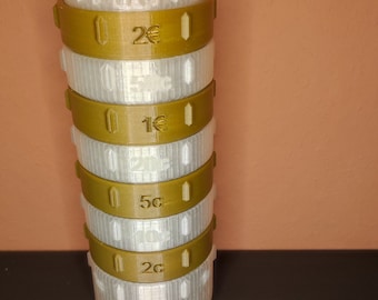 Cointower piggy bank Euro
