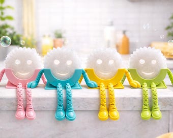 CUTE SPONGE HOLDER