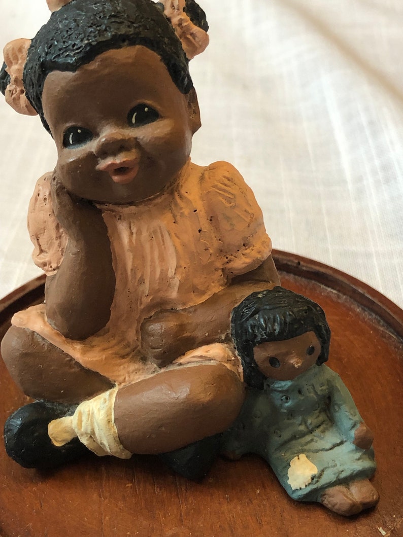 Vintage African American Figurine rachel From Martha Etsy
