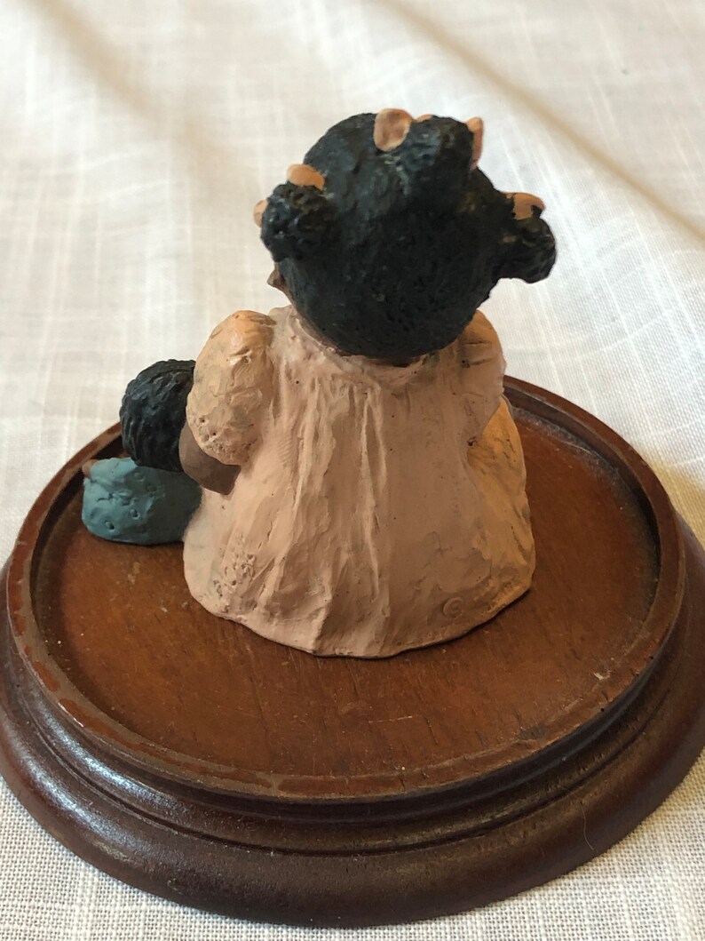 Vintage African American Figurine rachel From Martha Etsy