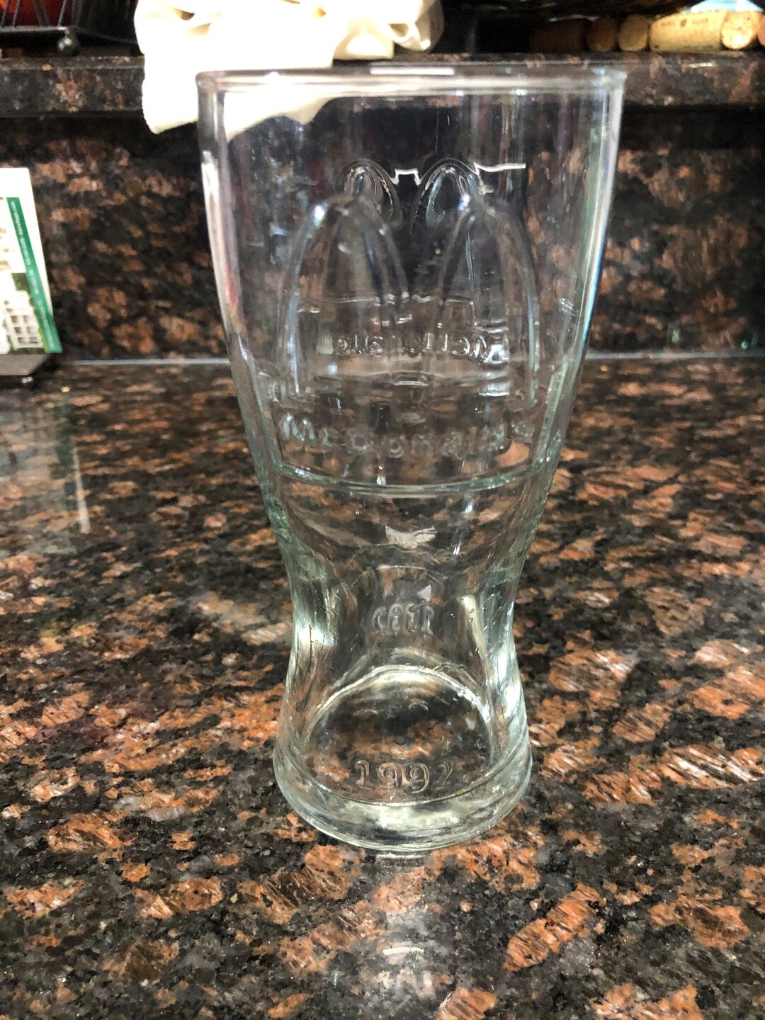 Cocacola and Mcdonalds Glasses Your Choice of 1 One Etsy