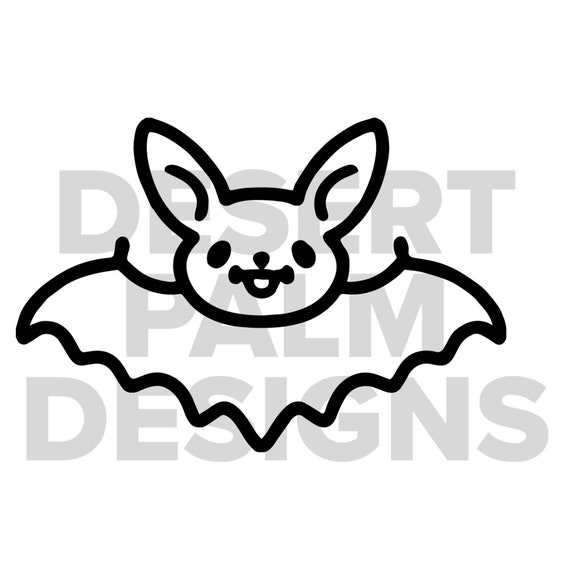 Cute Bat Cartoon Simple Design Svg Digital Design PNG EPS SVG - Etsy Cute Bat Cartoon Simple Design Svg Digital Design PNG EPS SVG - Etsy