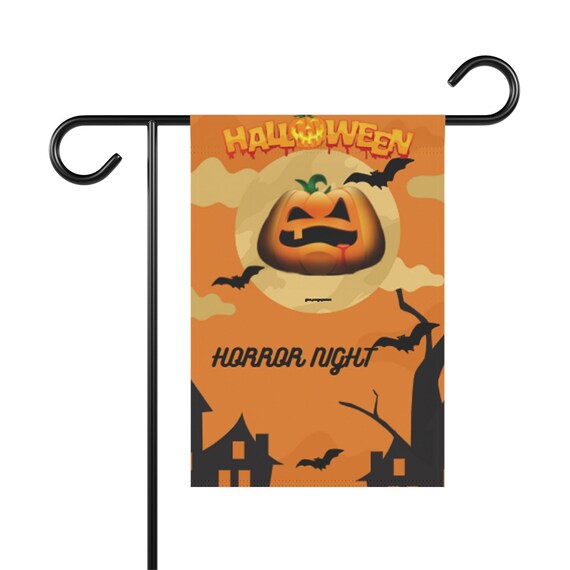 Halloween Banner Halloween Poster Halloween Flags Halloween - Etsy