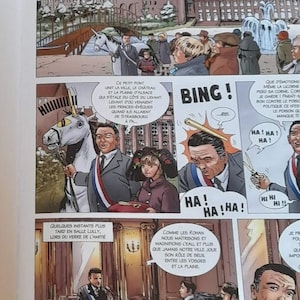 Comic book The Rohan Castle of Saverne, éditions du signe