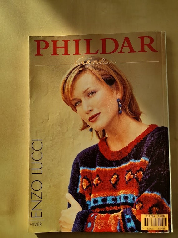 Catalogue Ancien Phildar Tricot N°296 - Automne-hiver 1997 - Modèles Famille - Occasion