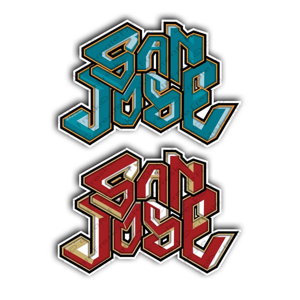 Fresk© San Jose Sticker