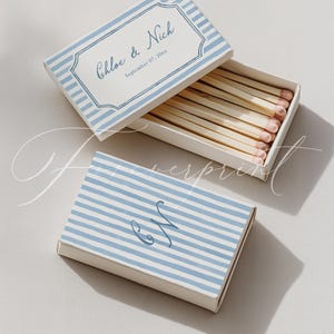 Editable Wedding Matchbox Template, the Perfect Match Favor, Custom ...