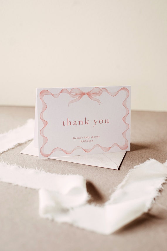 Party Greeting Card 25 Pack 350GSM | Thank You Cards
