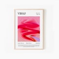 Virgo Star Sign Printable - Spiritual Wall Art |  Aura Gradient Poster (Digital Version) | Instant Download | Fluid Art Print | Zodiac Sign