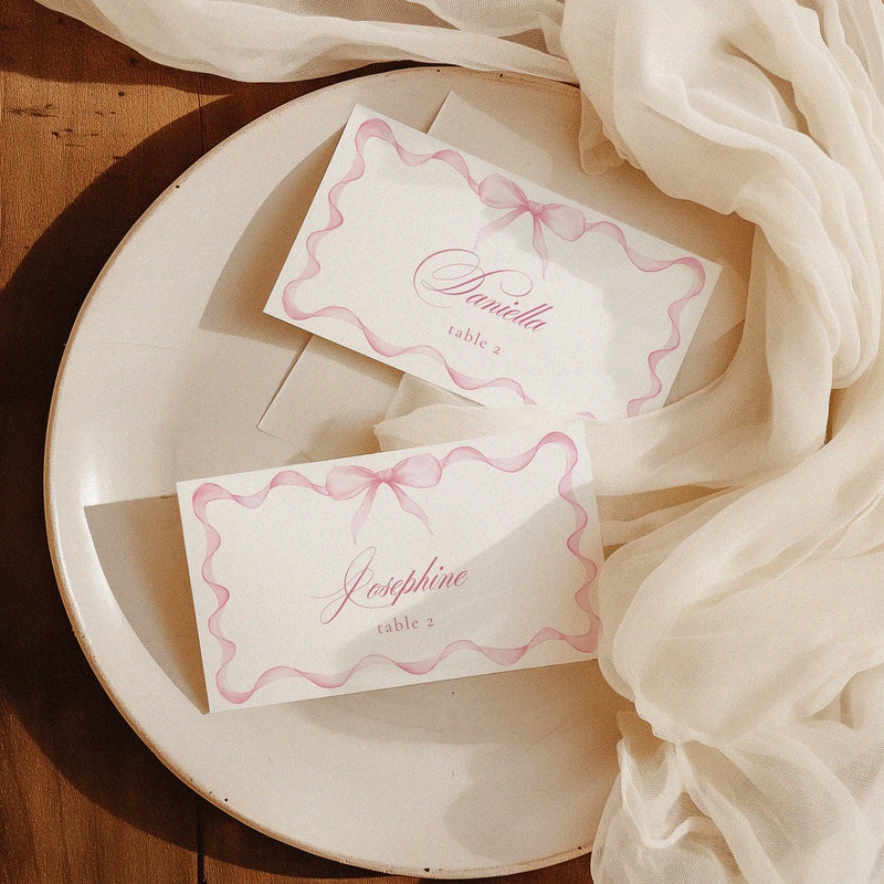 Bridal Shower Place Cards - Etsy