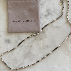 Men's David Yurman Box Chain - Etsy