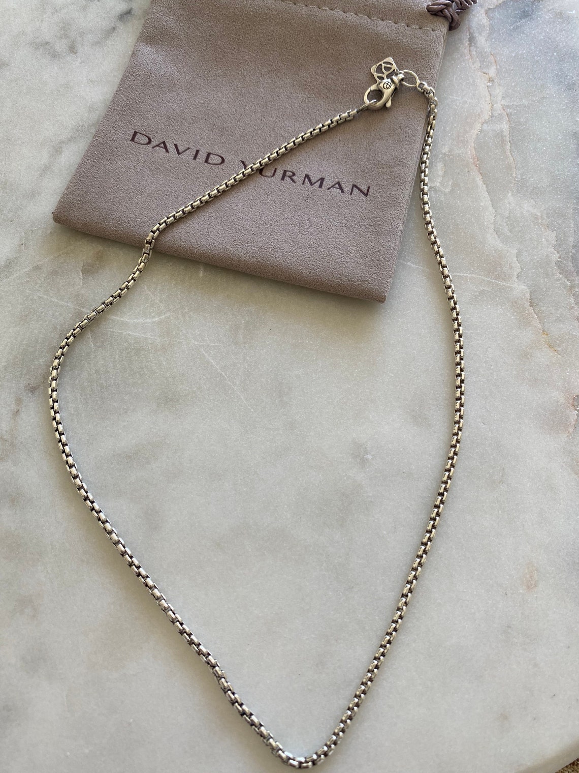 Men's David Yurman Box Chain - Etsy