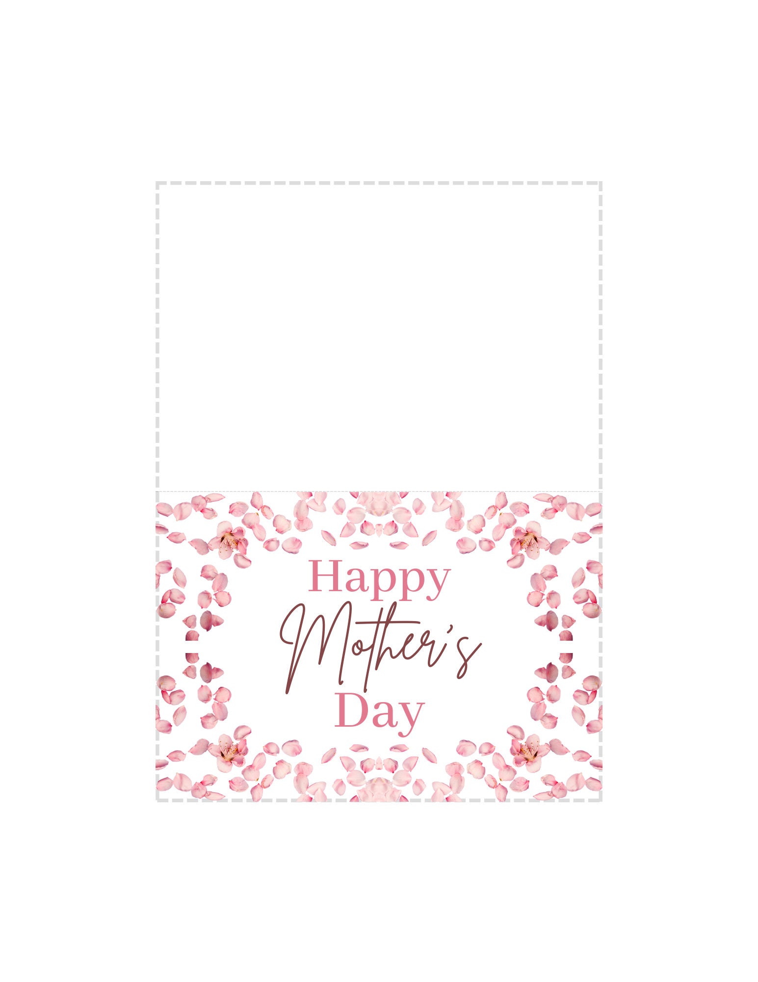 Mother's Day Printable Card Digital Download Card Digital Mother's Day ...