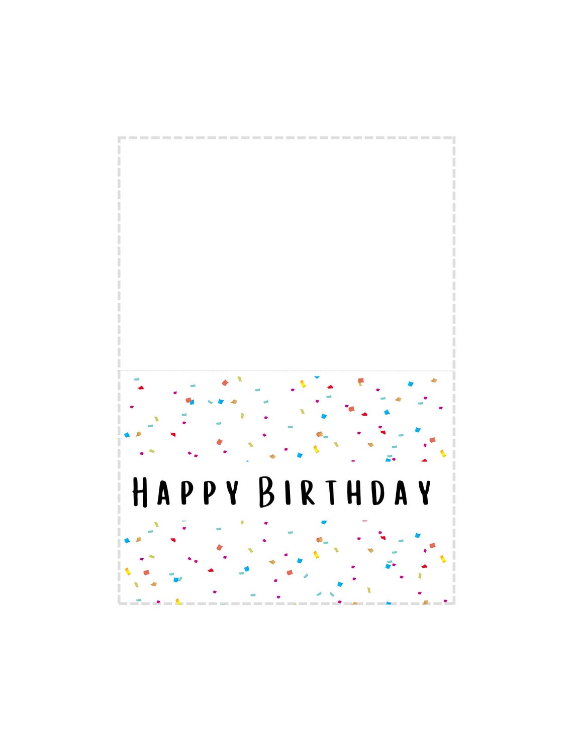 Happy Birthday Printable Card | Digital Download Card | Digital ...