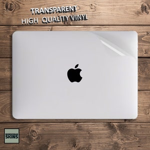 Transparent high quality vinyl Skin for laptop Pro M3 Air M2  Macbook Air 15 Macbook Air 16 Protective skin, Clear invisible skin