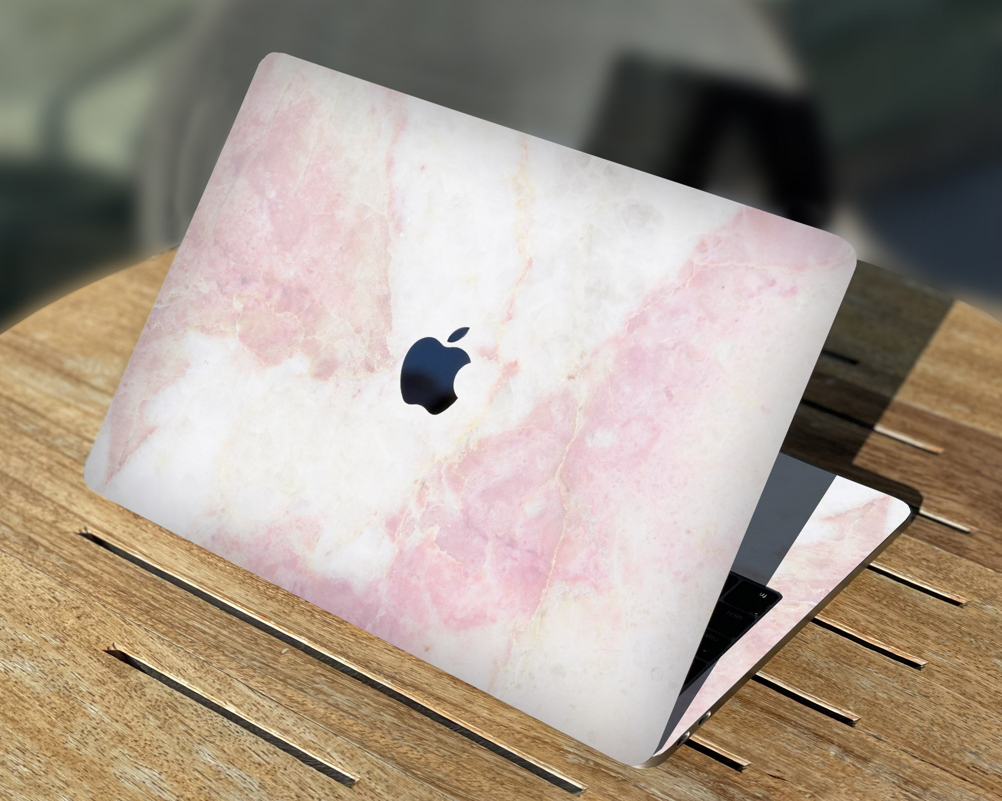 Coque MacBook Air 2022 - 13,6 pouces - Zwart Glitter - Coque
