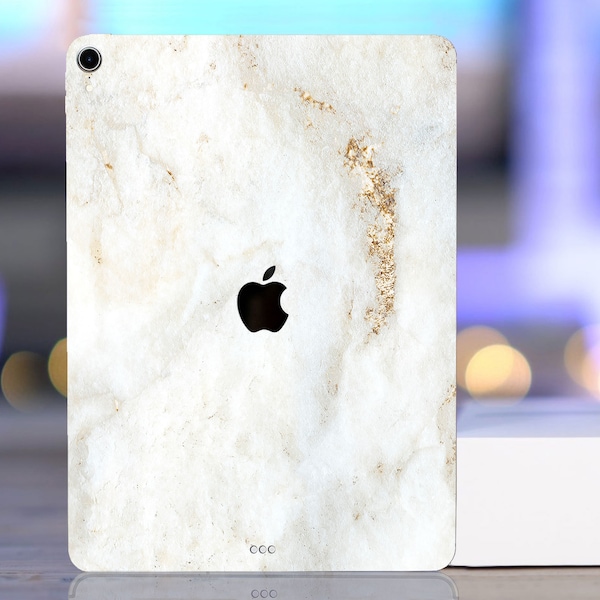 Marble white gold iPad mini 6 skin iPad Mini iPad 2021 pro 13 inch pro 11 skin ipad pro vinyl skins IPad Mini 2 ipad pro