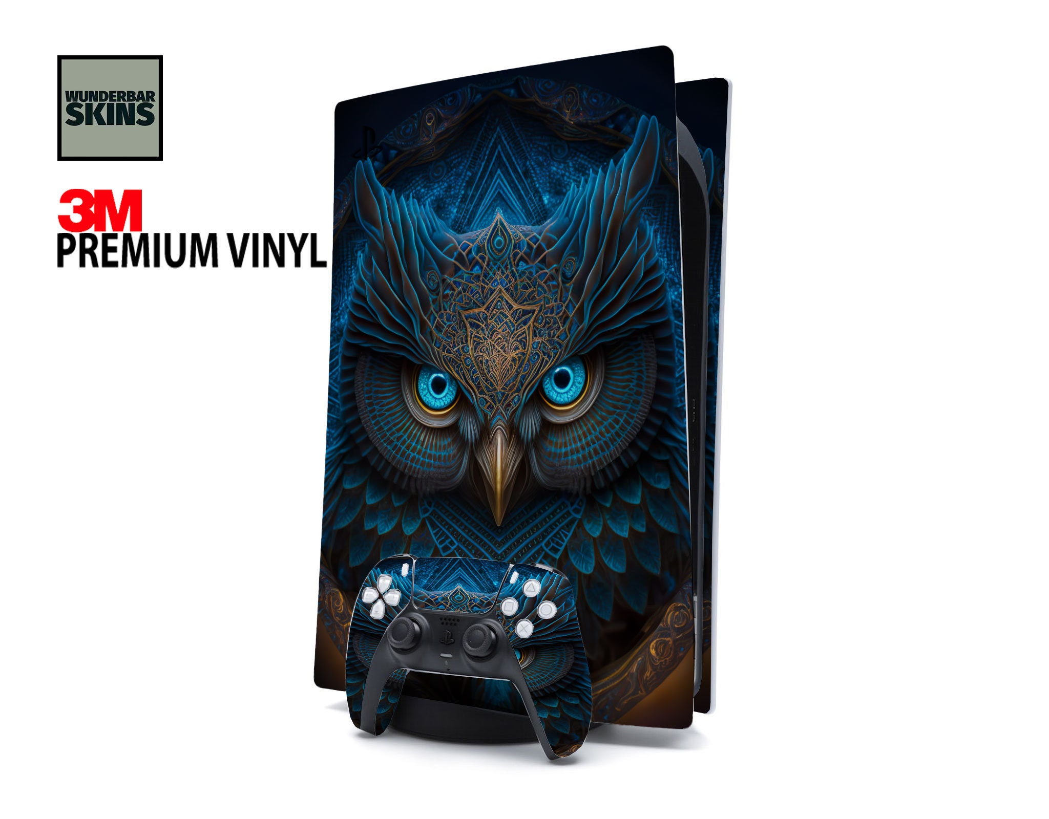 Skins PlayStation, skin spatial pour PS4 Pro, autocollant pour manette, coques PlayStation, skin vinyle pour PS5, stickers PlayStation, PlayStation 5