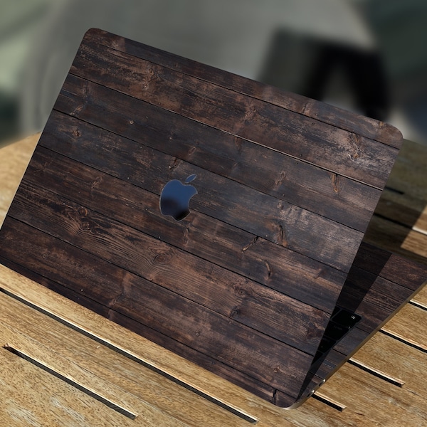 Wood macbook skin premium 3D vinvl macbook skin for all laptop models