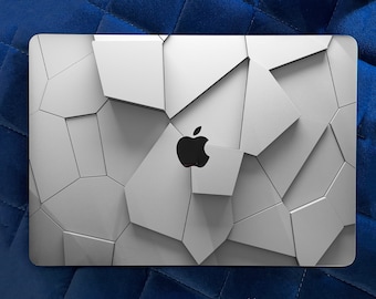 Art white laptop skin NEW MODELS  macbook Pro 13 M1 M2 skin macbook 14 macbook Air 13 macbook 16 decal custom macbook skin