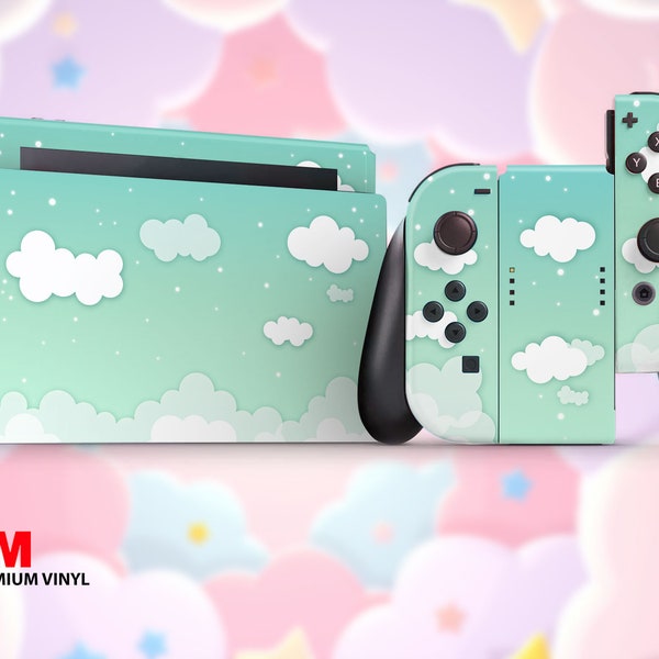 Skin en vinyle Nintendo violet Nintendo Skin 3 M pour Nintendo switch et Nintendo switch OLED