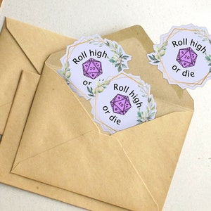DND-stickers Rol hoog of sterf Mijn kennis mijn kracht Ranger gevaar speel game gungeons and dragons dungeon master
