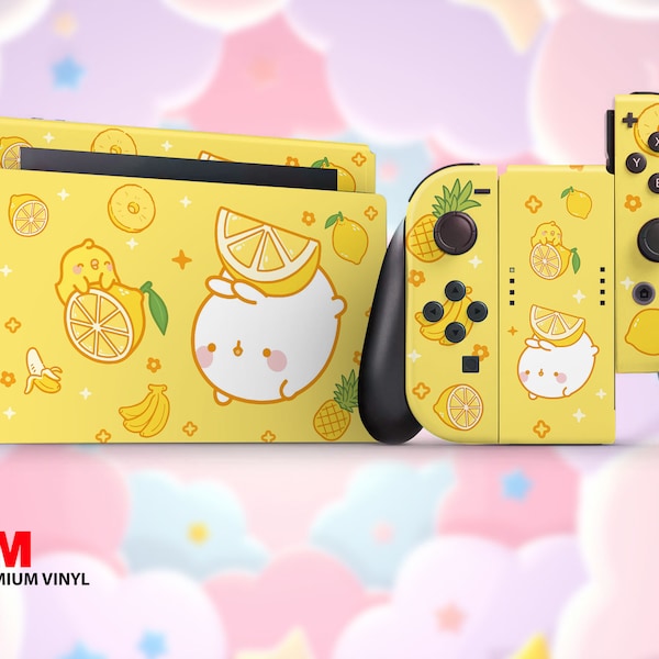 Skin en vinyle Nintendo violet Nintendo Skin 3 M pour Nintendo switch et Nintendo switch OLED