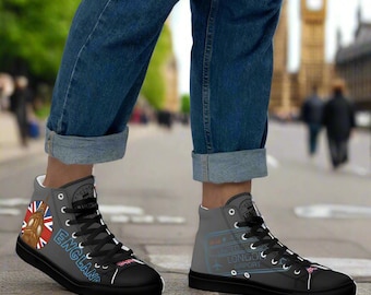 Big Ben Edition Engeland hoge canvas schoenen heren Streetwear Luxe comfortabel
